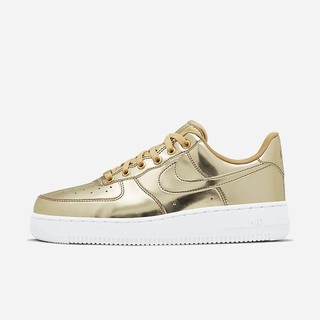 Pantofi Casual Nike Air Force 1 SP Dama Metal Aurii Albi Aurii | PODW-05472